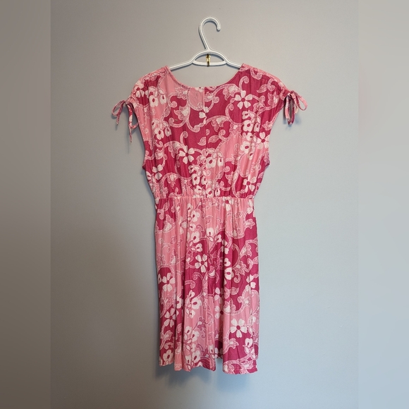 R&B Collection Large Pink Floral Tunic - Picture 3 of 3